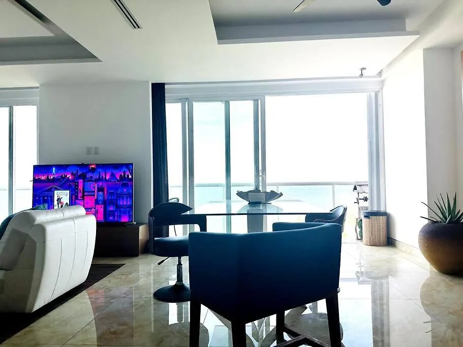 Punta Me Luxury Apartment Beach Front Condo Amara Cancun